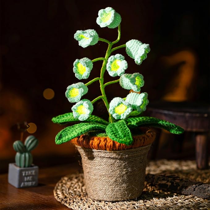 LED Crochet Flowers