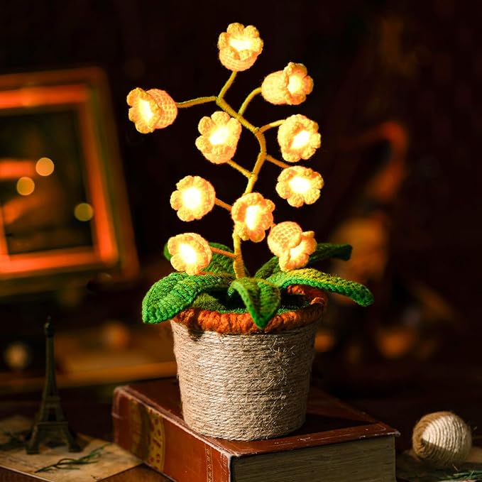 LED Crochet Flowers