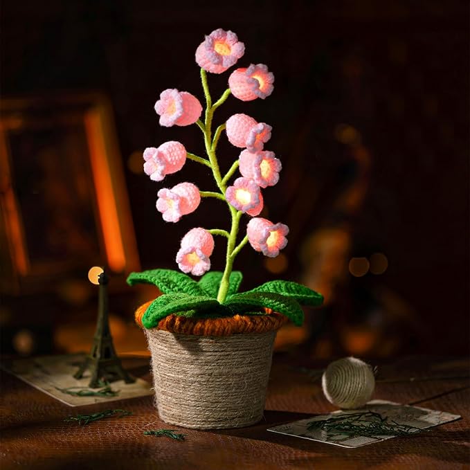 LED Crochet Flowers